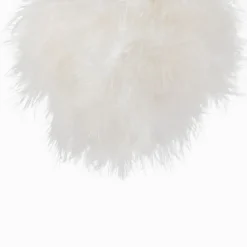 New Wispy Feather Christmas Ball Ornament - 6