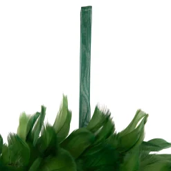 Hot Wispy Feather Christmas Wreath - 14.5