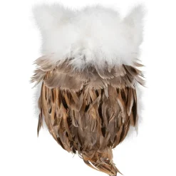 Discount Woodland Feathery Owl Christmas Tabletop Figure - 7