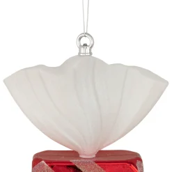 New Wrapped Candy with Striped Glitter Shatterproof Commercial Christmas Ornament - 18