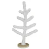 Yarn Wrapped Christmas Tree - 19.5" - White Trees