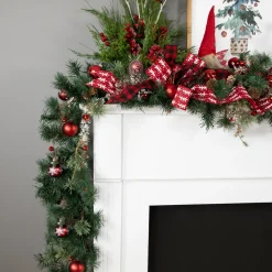 Yorkville Pine, Twig and Pinecone Artificial Christmas Garland - 9' x 12